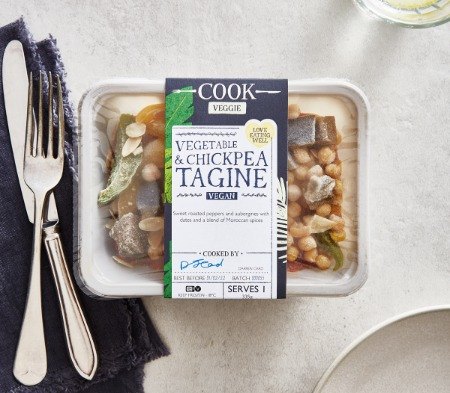 Cook Vegetable & Chickpea Tagine Frozen Meal