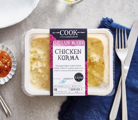 Cook Chicken Korma Frozen Meal