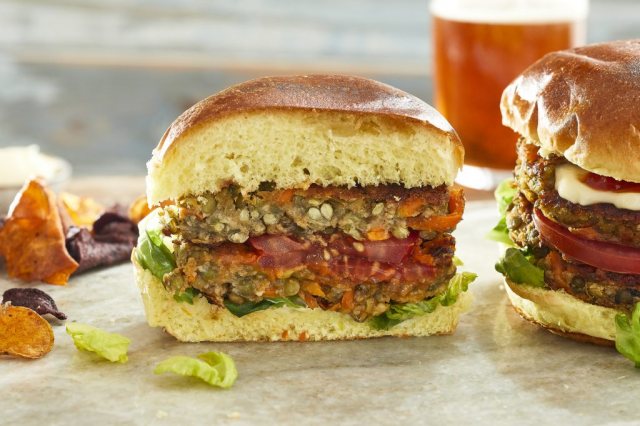 Field Fare Frozen Lentil, Carrot & Coriander Burger