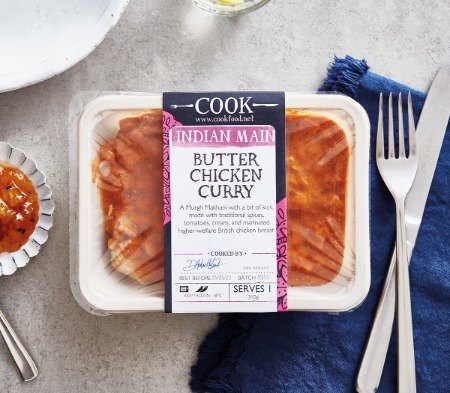 Cook Butter Chicken Curry Frozen Meal