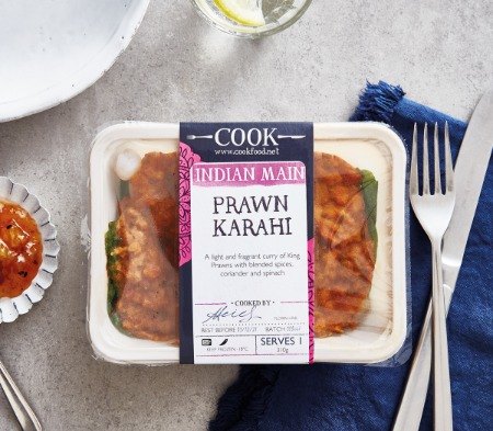 Cook Prawn Karahi Frozen Meal