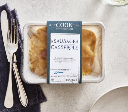 Cook Sausage Casserole Frozen Meal