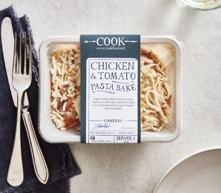 Cook Chicken & Tomato Pasta Bake Frozen Meal