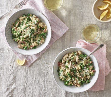 Cook Chicken, Pea & Bacon Risotto Frozen Meal