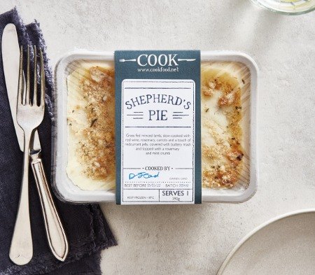 Cook Shepherds Pie Frozen Meal