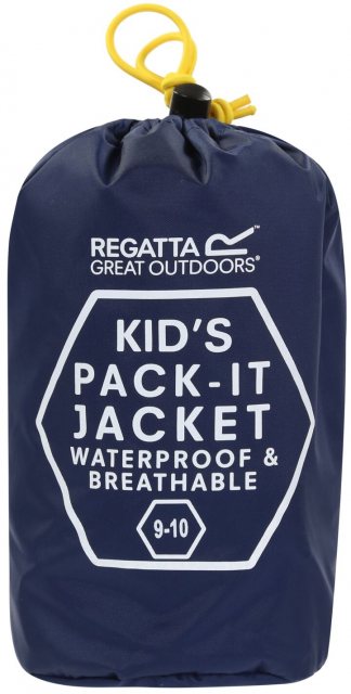 Regatta Pack It Waterproof Jacket Midnight Coats Jackets
