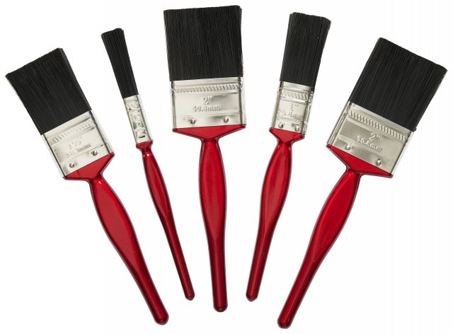 Lynwood Lynwood Fine Paint Brush 5 Pack