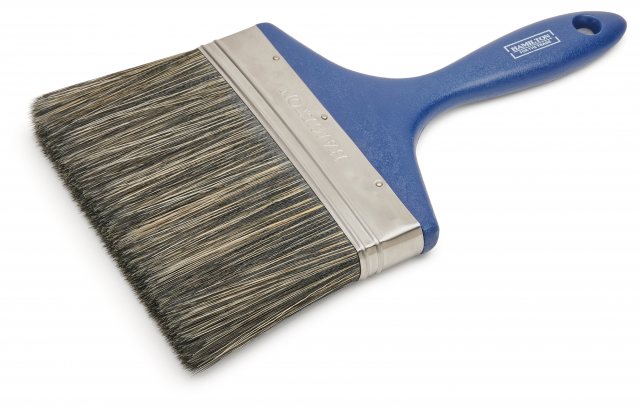 Hamilton Expression 3" (75mm) Synthetic Flat Paint Brush - Professional Decorator Brush, Max Stroke Technology, Lifetime Guarantee
