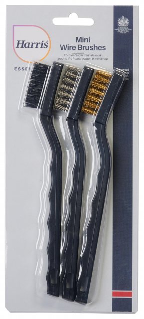 Harris Harris Essentials Wire Brush 3 Pack