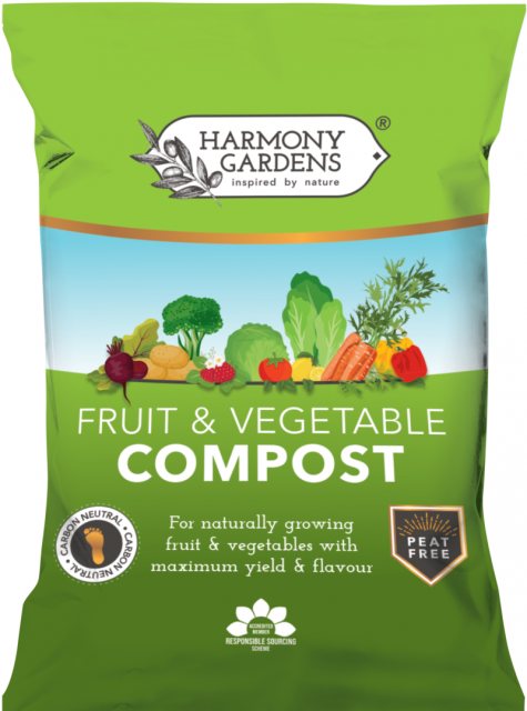 HARMONY Harmony Gardens Peat Free Fruit & Veg Compost 40L