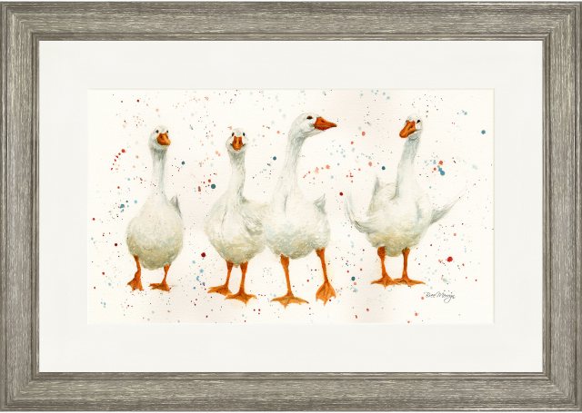 Bree Merryn  Goose Women Framed Print
