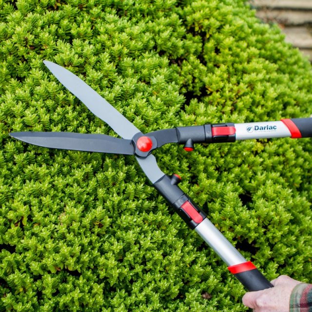 DARLAC Darlac Flip Lock Telescopic Hedge Shear Shears, Pruners & Blades Mole Avon