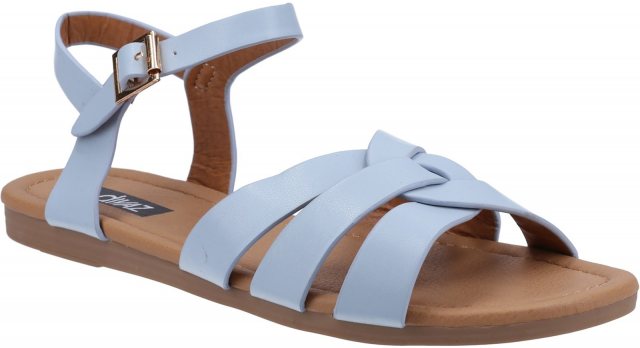 Divaz Divaz Antalya Vegan Summer Sandal Blue