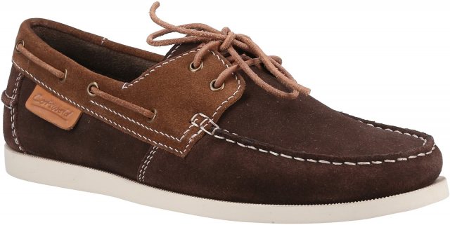 Cotswold Mitcheldean Boat Shoe Chocolate