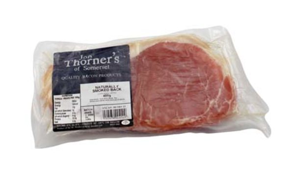 THORNERS Thorners Smoked Back Bacon 450g