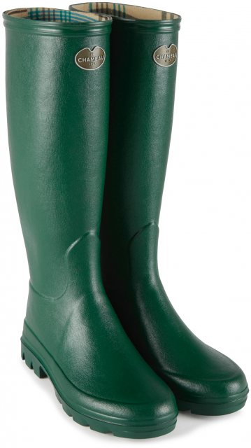 Le Chameau Le Chameau Iris Wellington Vert Fonce Size 9