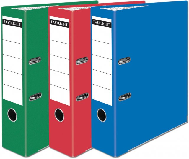 Coloured Lever Arch File A4