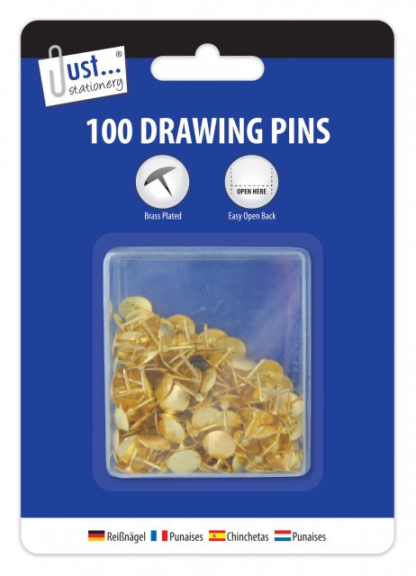 Drawing Pins 100 Pack