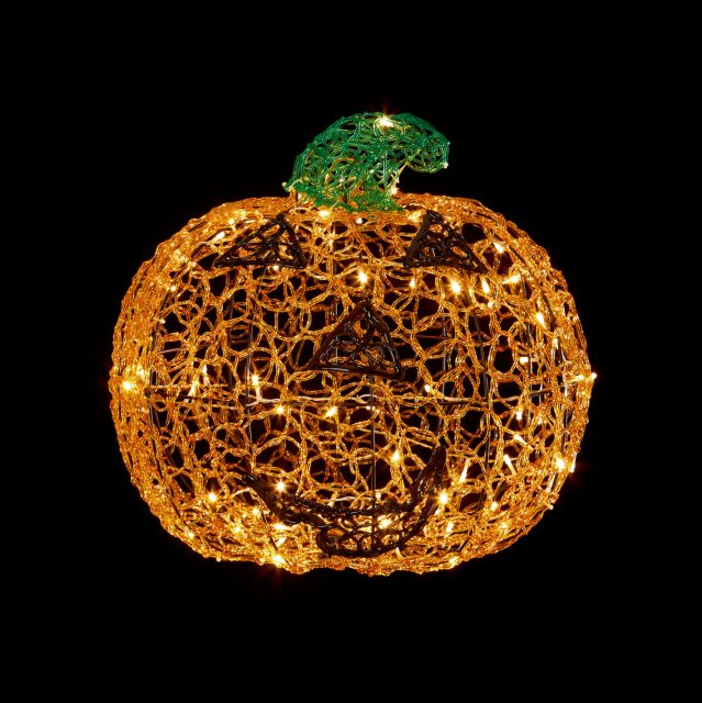 Acrylic LED Pumpkin 45cm