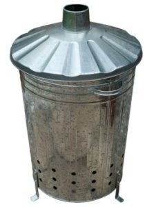 Apollo Galvanised Incinerator 18"