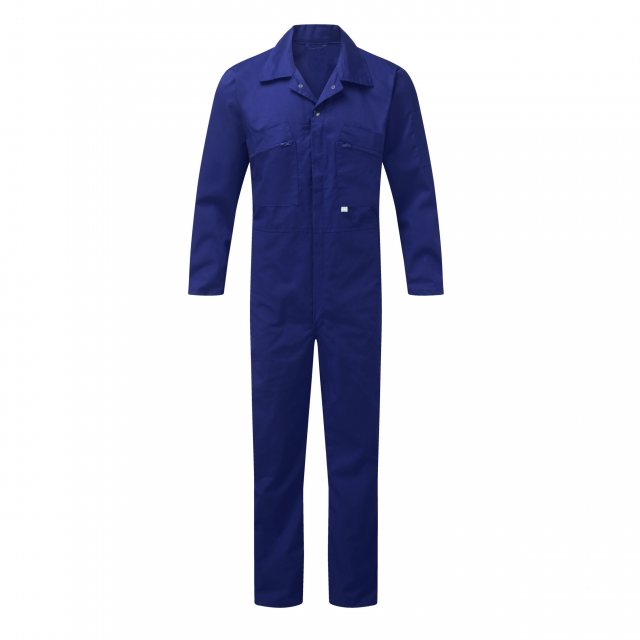 Fort Workwear Fort Zip Front Coverall Royal Blue Size 52"