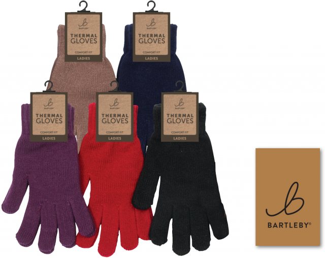 Bartleby Ladies Thermal Knitted Gloves