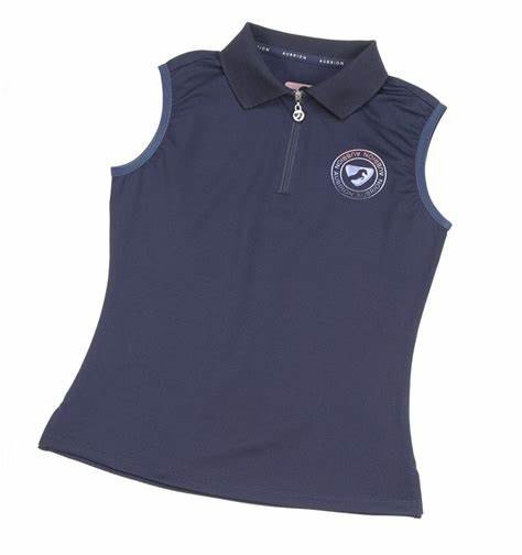 Aubrion Aubrion Harrow Sleeveless Polo Navy Size 7-8