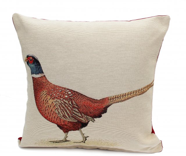 Peggy Wilkins Pheasant Cushion