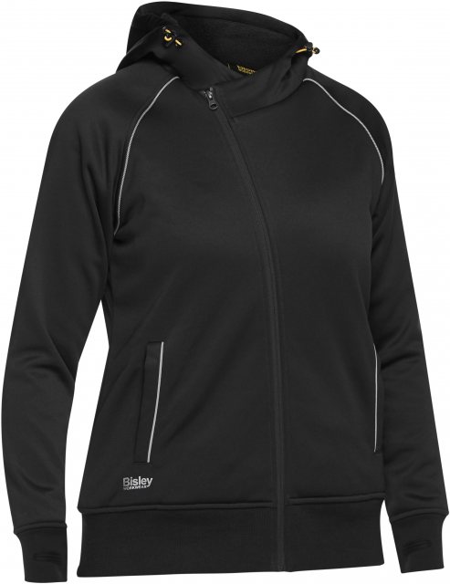 Bisley Workwear Bisley Sherpa Lined Hoodie Black