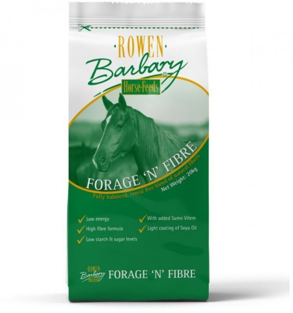 ROWENBAR Rowen Barbary Forage 'n' Fibre 20kg