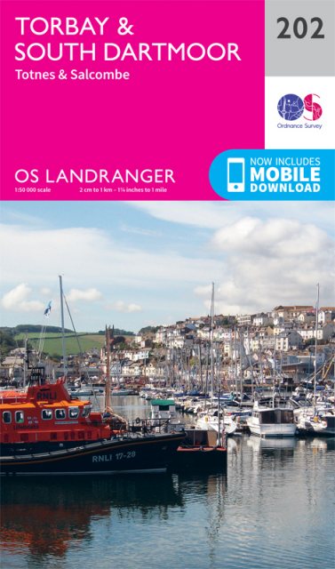 OS Landranger 202 Torbay & South Devon