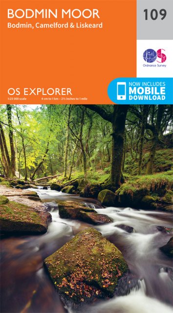 OS Explorer 109 Bodmin Moor
