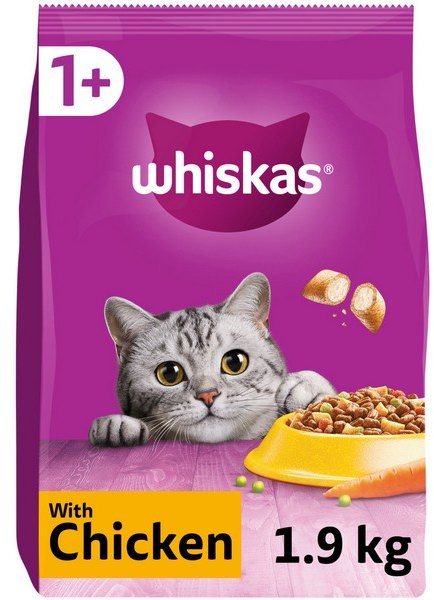 Whiskas Whiskas 1+ Cat Complete Dry With Chicken