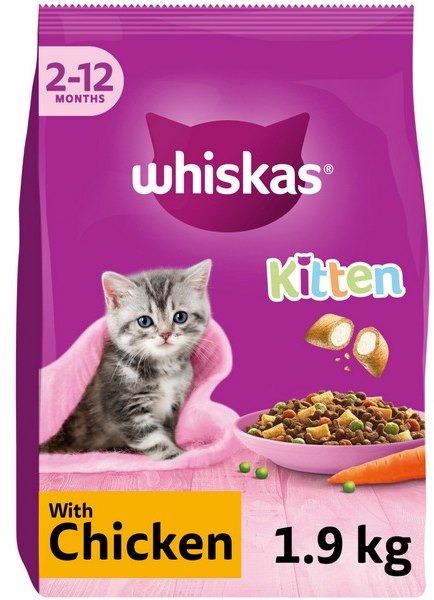 Whiskas Whiskas Kitten Complete Dry With Chicken 1.9kg