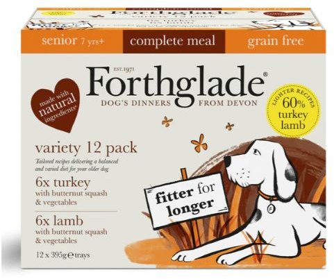 FORTHGLA Complete Senior Grain Free Turkey & Lamb With Veg 12 x 395g