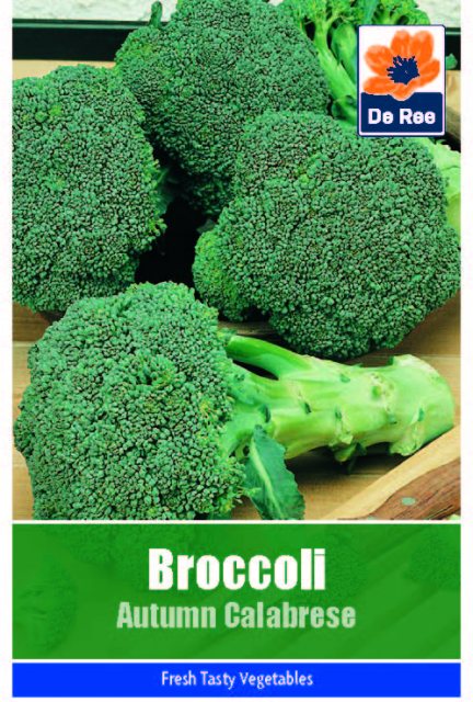 De Ree Broccoli Autumn Calabrese Seeds