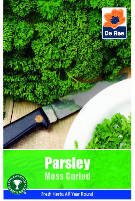 De Ree Parsley Moss Curled 2 Seeds