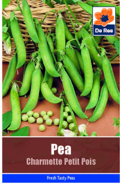 De Ree Pea Charmette Petit Pois Seed Pack