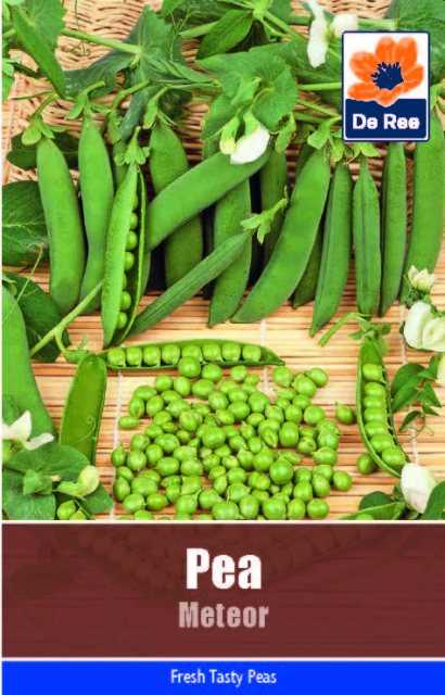 De Ree Pea Meteor Seeds