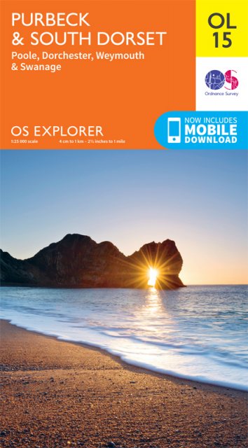 OS Explorer 15 Purbeck & South Dorset