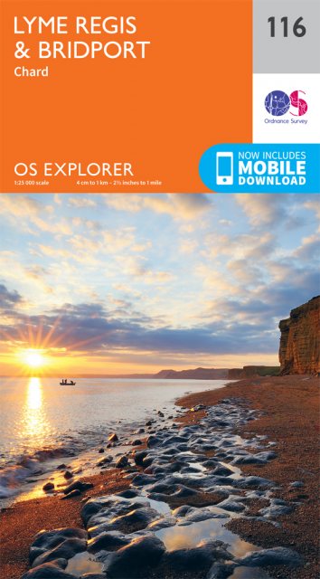 OS Explorer 116 Lyme Regis & Bridport