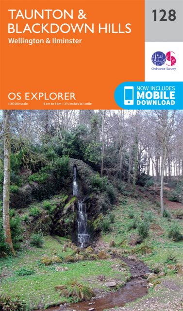 OS Explorer 128 Taunton & Blackdown Hills