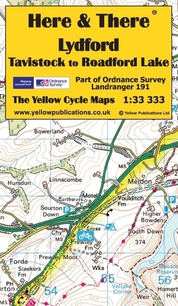 Here & There Roadford Lake Map