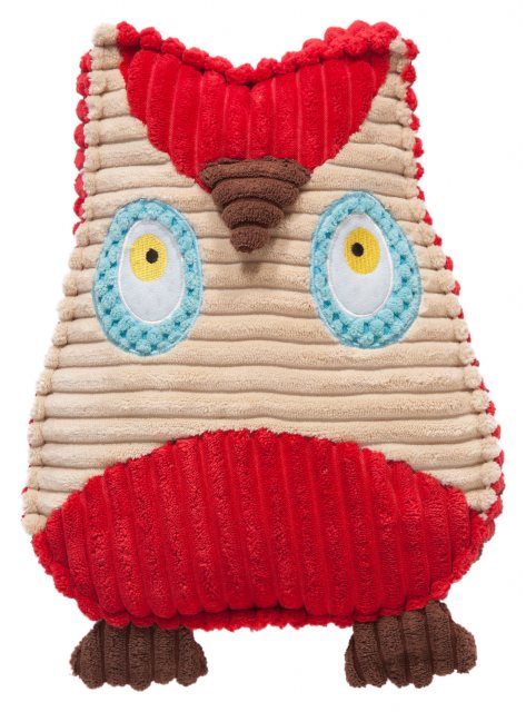 Danish Design Owen The Owl Plush Dog Toy