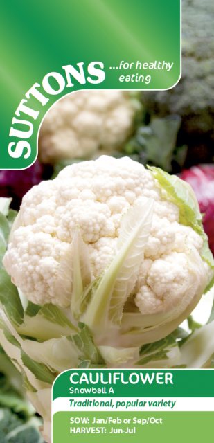 SUTTONS Suttons Cauliflower Snowball A Seeds