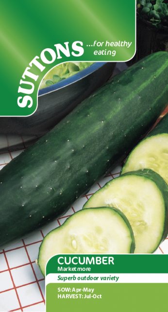 SUTTONS Suttons Cucumber Marketmore Seeds