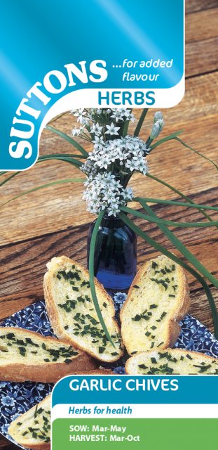 SUTTONS Herbs Garlic Chives Seeds