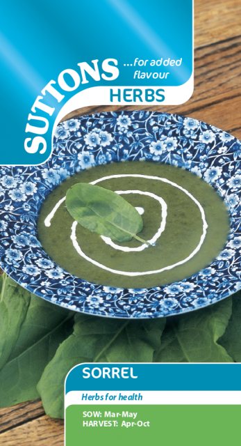 SUTTONS Suttons Sorrel Seeds