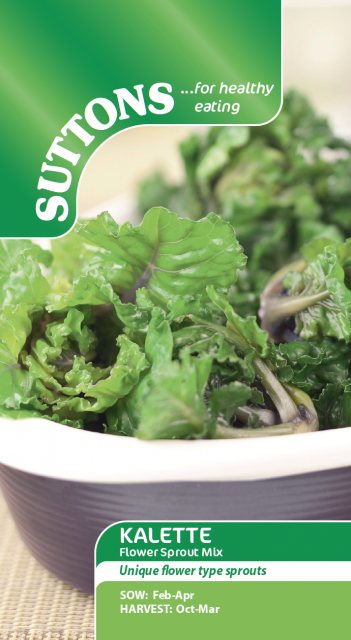 SUTTONS Suttons Brussels Sprouts Flower Sprout Mix Seeds