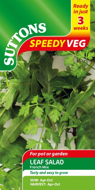 SUTTONS Suttons Leaf Salad French Mix Seeds